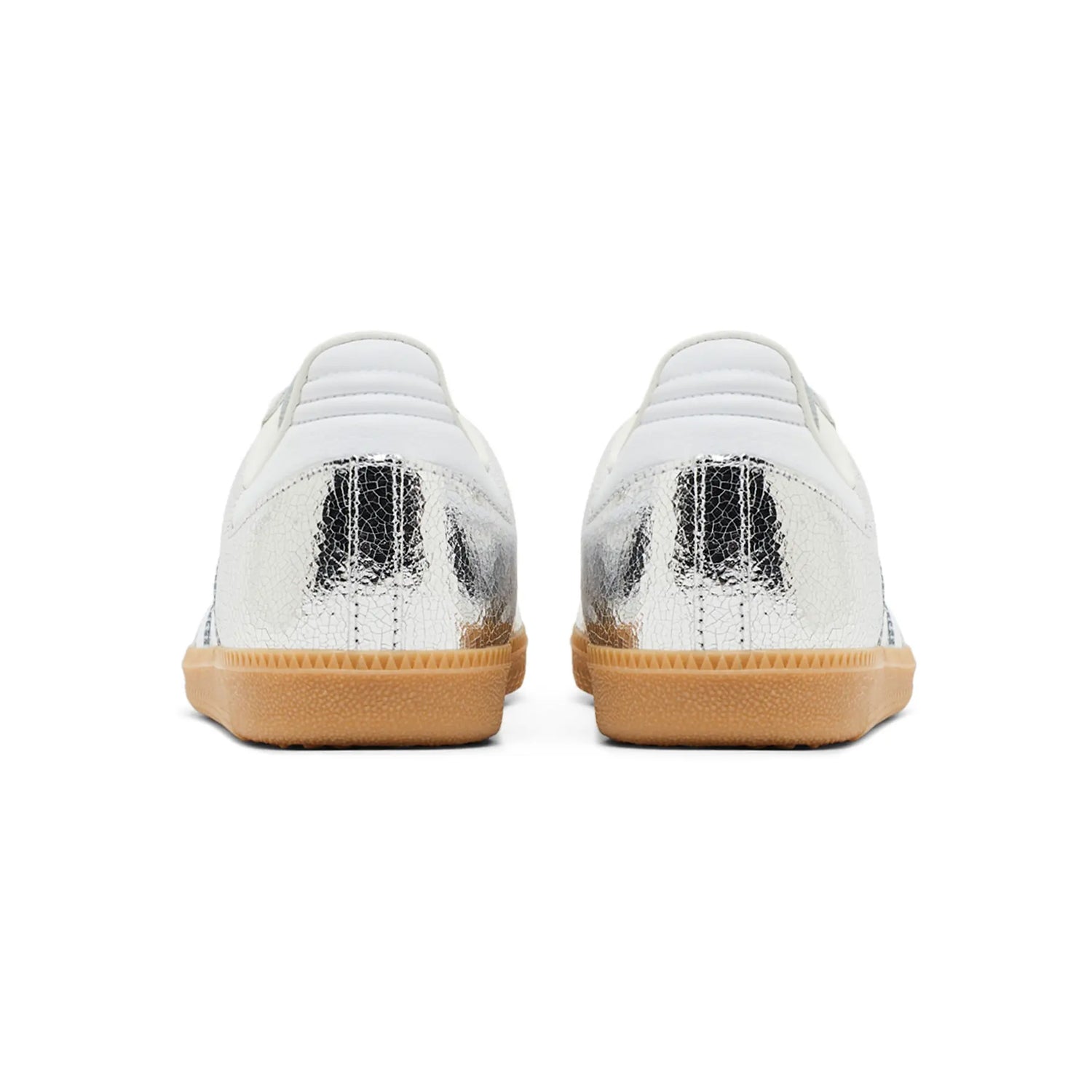 Adidas Wmns Samba OG 'Silver Metallic Cracked Leather'